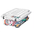 Organizador Plástico Sanremo 8,6l Transparente Com Travas - Imagem 1