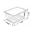Caixa plastica Organizadora 30l cristal Ordene 38x53x24cm - Imagem 2