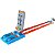 Pista corrida campeonato Dragstrip Champ carro Hot Wheels - Imagem 3
