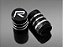 Kit 4 Bicos Tampa Válvula Pneu Preto Rdesign - Imagem 1