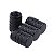 Kit 4 Bicos Tampa Válvula Pneu Preto Compatível Todos Carros Mod 1 - Imagem 6