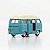 Miniatura Estafette Renault Camping 1:43 Azul Claro Coleção ATLAS - Dinky Toys - Imagem 5