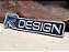 Emblema Traseiro Rdesign Azul & Preto Linha Volvo - Imagem 3