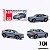Miniatura Volvo C40 P8 Recharge 1/63 2022 Tomica 22 - Takara Tomy - 7 CM - - Imagem 3