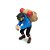 Boneco Capitão Haddock Alpinista e Sua Garrafa Vazia 8cm - As Aventuras de Tintin no Tibete - Imagem 3