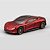Miniatura Tesla Roadster Vermelho Fosco Matchbox 2021 1/64 7CM GVX33 - Imagem 2