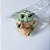 Boneco Baby Yoda Bebê Grogu ABRAÇO Star Wars Mandalorian - 5 CM - - Imagem 3