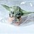 Boneco Baby Yoda Bebê Grogu Colar Star Wars Mandalorian - 5 CM - - Imagem 7