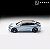 Miniatura ZEEKR 001 2023 Azul Burago 1/64 7CM - Imagem 2