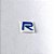 Kit 2 Mini Adesivos Letra R de RDESIGN 1 CM X 0,7 CM - Imagem 4