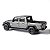 Miniatura Jeep Gladiator Rubicon Picape Cinza Fosco 2020 JKM 1/64 8CM - Imagem 16