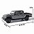 Miniatura Jeep Gladiator Rubicon Picape Cinza Fosco 2020 JKM 1/64 8CM - Imagem 3
