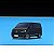 Miniatura Volkswagen VW Multivan T6 Preto 2015 JKM 1/64 7CM - Imagem 10