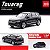 Miniatura Volkswagen VW Touareg V6 Preto 2018 JKM 1/64 7CM - Imagem 2