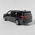 Miniatura ZEEKR 009 MPV Van 2023 Azul Burago 1/64 8CM - Imagem 14