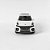 Miniatura Lynk & Co 09 2023 Branco Nacre Burago 1/64 7CM - Imagem 7