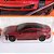 Miniatura Tesla Model S Vermelho Matchbox 1/64 7CM HVL42 - Imagem 3