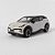 Miniatura ZEEKR X 2023 Bege Burago 1/64 7CM - Imagem 3
