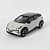 Miniatura ZEEKR X 2023 Bege Burago 1/64 7CM - Imagem 4