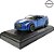 Miniatura Nissan GT-R R35 50th Anniversary Edition 2020 Azul 1/42 CCA - Imagem 1
