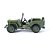 Miniatura Jeep Willys MB 1941 US ARMY Segunda Guerra Mundial Militar KDW 1:43 - Imagem 12