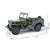 Miniatura Jeep Willys MB 1941 US ARMY Segunda Guerra Mundial Militar KDW 1:43 - Imagem 2