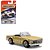 Miniatura Mercedes-Benz 230 SL 1963 Dourado Matchbox 1/64 JBP22 - Imagem 1