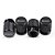Kit 4 Bicos Tampa Válvula Pneu Preto Rdesign - Modelo 3 - Imagem 1