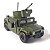 Miniatura Hummer H1 M1151 Militar Verde Masdi Diecast 1/64 8CM - Imagem 7