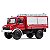 Miniatura Mercedes Unimog U1300L Caminhão de Bombeiros Masdi Diecast 1/64 9CM - Imagem 2