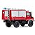 Miniatura Mercedes Unimog U1300L Caminhão de Bombeiros Masdi Diecast 1/64 9CM - Imagem 3
