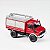 Miniatura Mercedes Unimog U1300L Caminhão de Bombeiros Masdi Diecast 1/64 9CM - Imagem 9