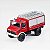Miniatura Mercedes Unimog U1300L Caminhão de Bombeiros Masdi Diecast 1/64 9CM - Imagem 6