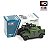 Miniatura Dongfeng Mengshi 4x4 Militar G1 2009 Xcartoys 1/64 7CM G003-2 - Imagem 1