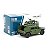 Miniatura Dongfeng Mengshi 4x4 Militar G1 2009 Xcartoys 1/64 7CM G003-2 - Imagem 2