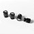 Kit 4 Bicos Tampa Válvula Pneu Preto para GEELY - Imagem 7