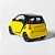 Miniatura SMART Fortwo 2010 Amarelo Xcartoys 1/64 4CM - Imagem 18