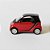 Miniatura SMART Fortwo 2010 Vermelho Xcartoys 1/64 4CM - Imagem 6