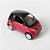 Miniatura SMART Fortwo 2010 Vermelho Xcartoys 1/64 4CM - Imagem 13