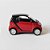 Miniatura SMART Fortwo 2010 Vermelho Xcartoys 1/64 4CM - Imagem 10