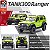 Miniatura GWM Tank 300 Ranger 2023 Verde 1/64 7CM Xcartoys - Imagem 12