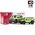 Miniatura GWM Tank 300 Ranger 2023 Verde 1/64 7CM Xcartoys - Imagem 1