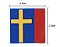 Mini Emblema Bandeira da Suécia Para Volvo - Imagem 2