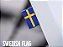 Mini Emblema Bandeira da Suécia Para Volvo - Imagem 17