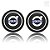 Kit 2 Porta-Copos Suporte Silicone para Volvo - modelo 1 - - Imagem 1