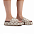 Zaya - Tamanco Flatform Feminina Marrom/Nude - Imagem 2