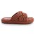 Solare - Birken Rasteira Feminina de Corda Marrom - Imagem 1
