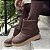 Mabel - Bota Tricô Cano Médio Marrom - Imagem 2