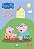 Colorir Médio - Peppa Pig - Pulando na Lama - Imagem 1