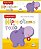 Livro de Banho - Fisher-Price - Hipopótamo Roxo - Imagem 1